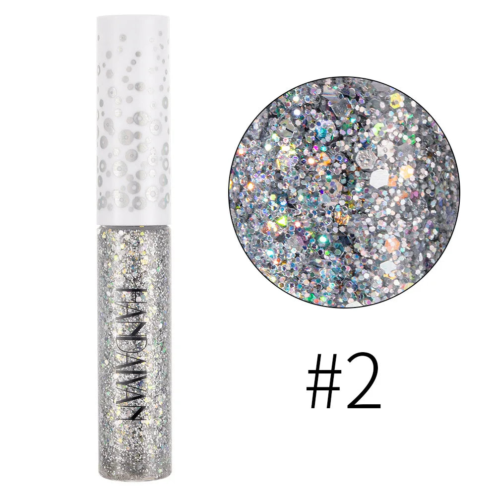 New 12 Colors Diamond Glitter Liquid Eyeliner Durable Waterproof Makeup Shimmer and Shine Eye Pencil Makeup Beauty Tools - My Store