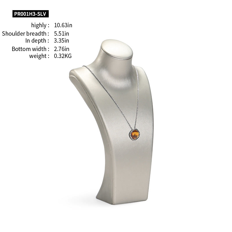 Mannequin Neck Jewellery Hanging Shelf Standing Model Jewelry Storage Props Necklace Display Jewelry Bust Forms