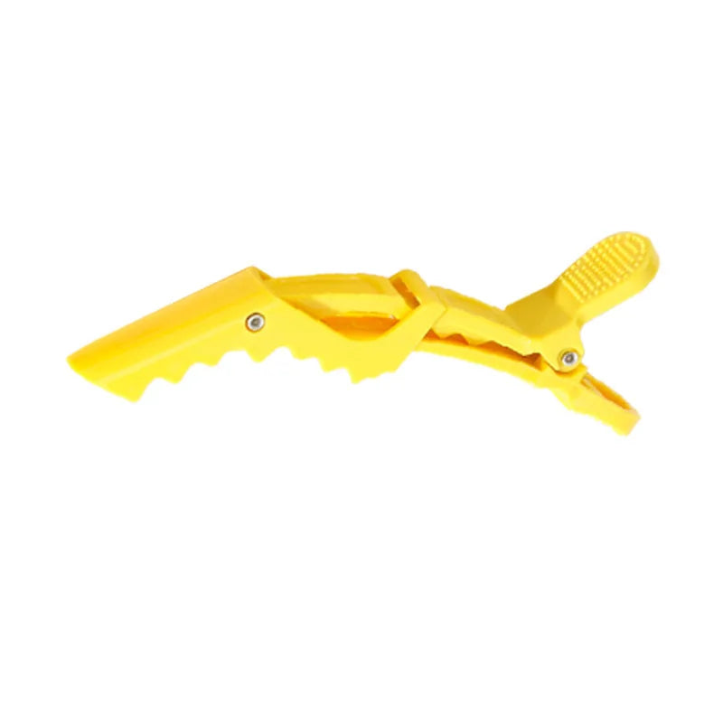 6Pcs Colorful Alligator Hair Clips Clamps Hairdressing Professional Salon Hair Grip Crocodile Hairpins Hair Barber Accessories
