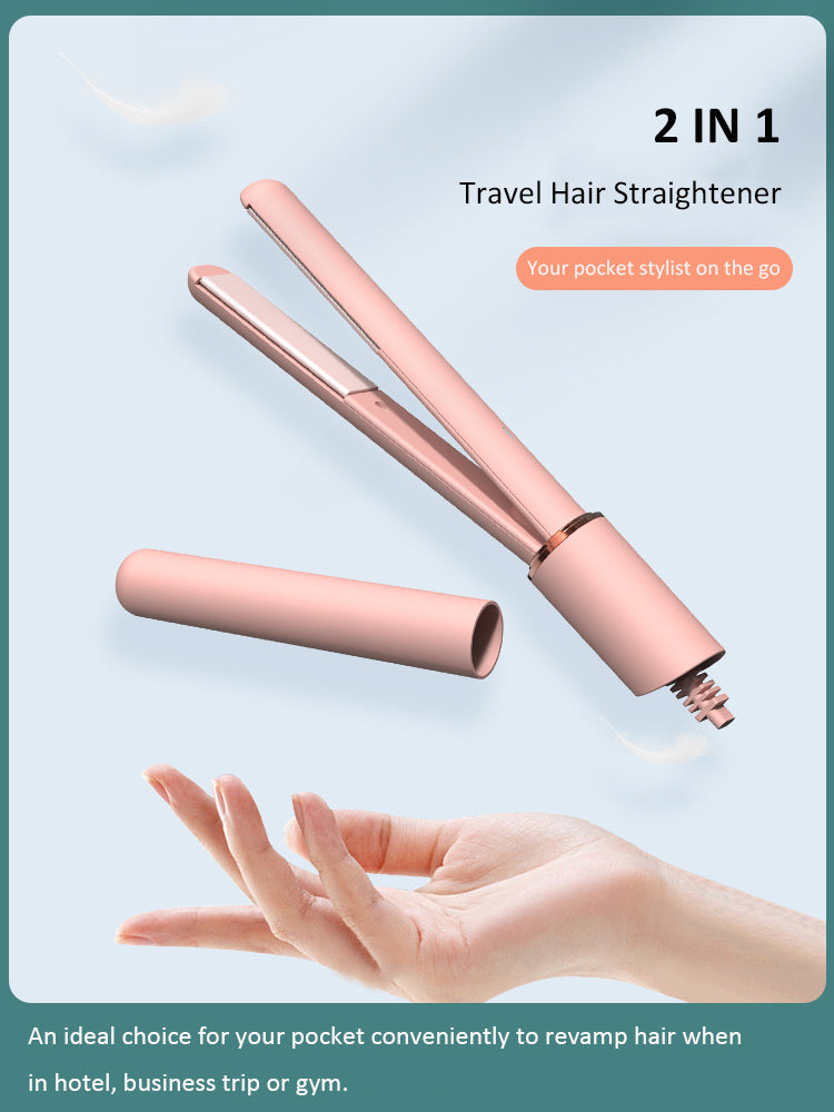 Home Appliances Beauty and Personal Care Appliance Customized Mini Brushes Hair Straightener With Exquisite Packaging Box