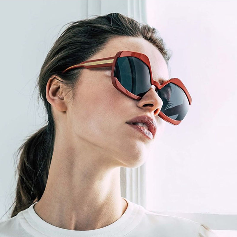 95253 Trendy Sunglasses Women Hot Selling Retro Personality Cheap Sunglasses Ladies Shades Sunglasses Wholesale UV400