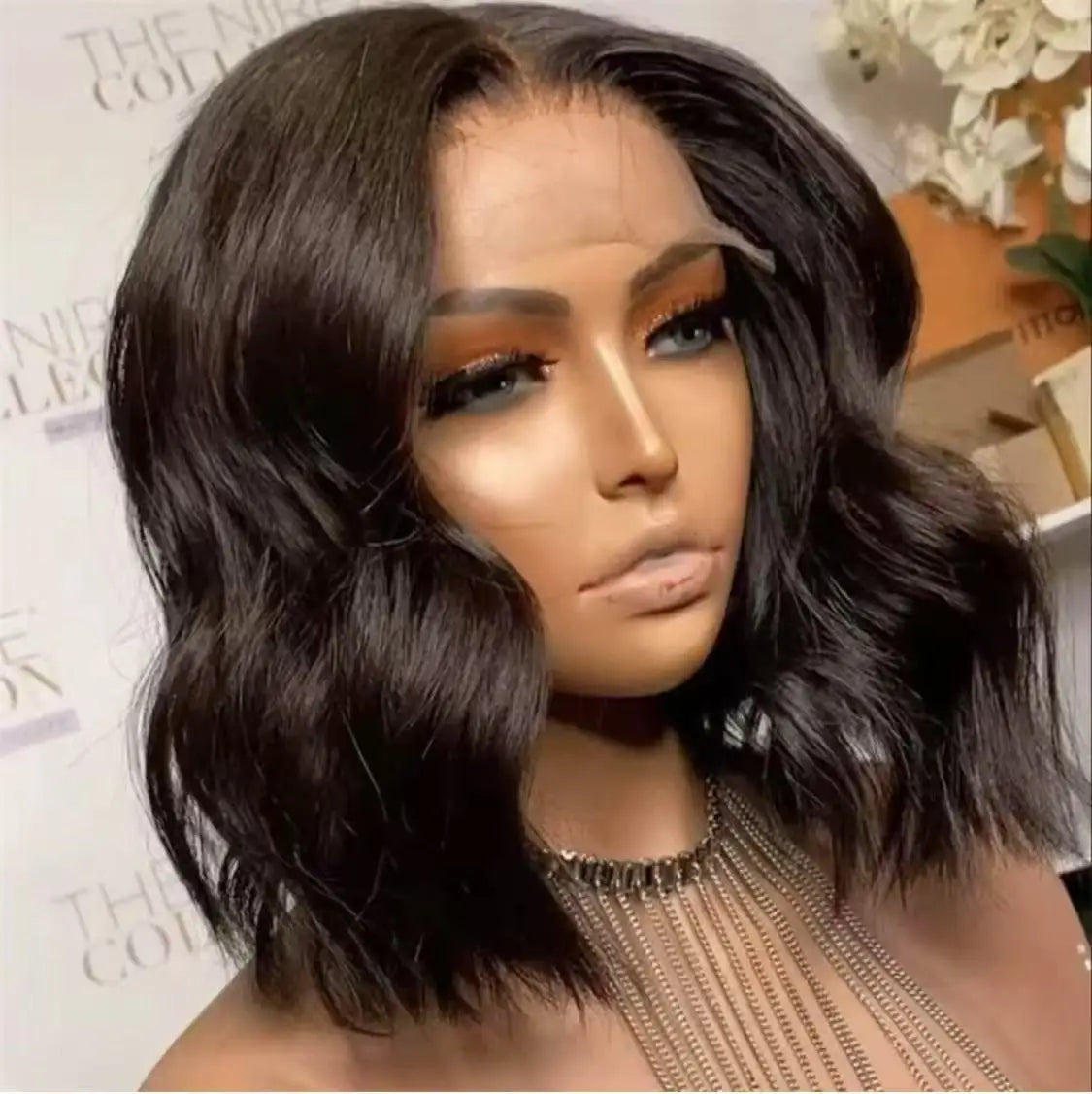 100human Hair Bundles Top Selling Hair Accessories Hair Bonnets Elastic Bands Custom Color Wigs for Black Women
