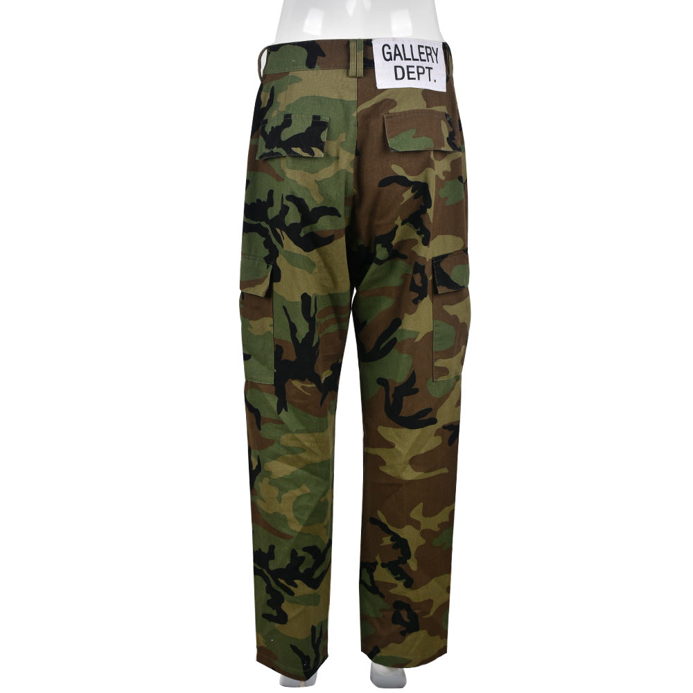 Hot Fall Clothing Casual Print Loose Pants Women Jeans Casual Trouser Pants Women Pants for Women 2022 Fashion
