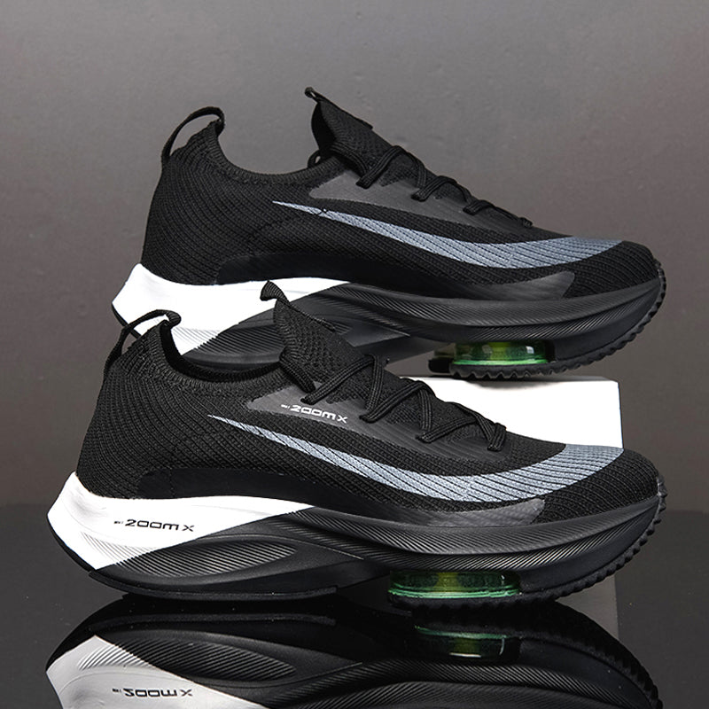 High Quality Fashion Black Men Sneakers 2022 Breathable Sport Shoes Flying Man Shoes Sport Sneaker