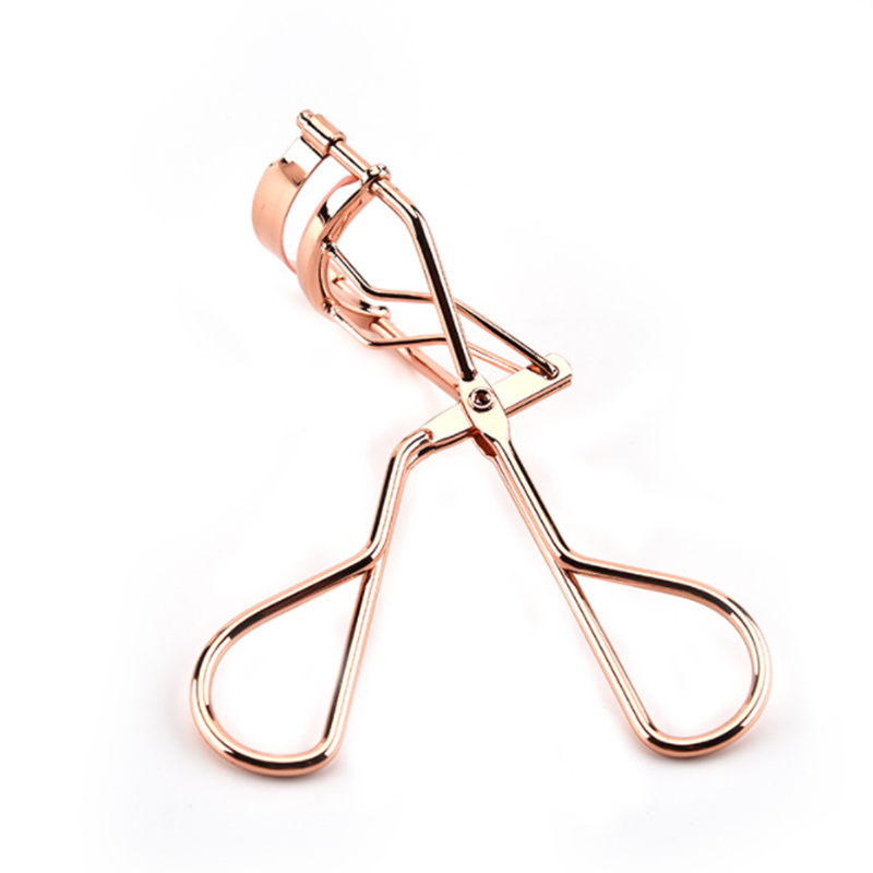 Beauty Wide Angle Rose Gold Eyelash Curler Mini Makeup Eyelash Curler Beauty High Quality Professional Makeup Tools - My Store