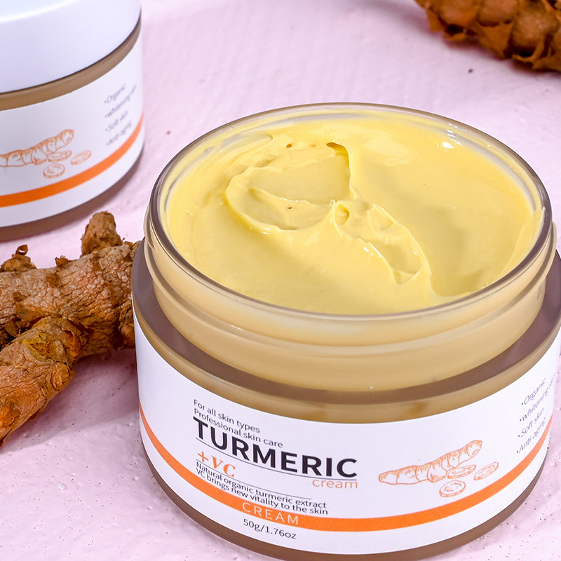 Customize Private Label Skin Care Set Skin Whitening Turmeric Face Set Plants Acne-Aid Skin Care 7 Pcs Gift Set