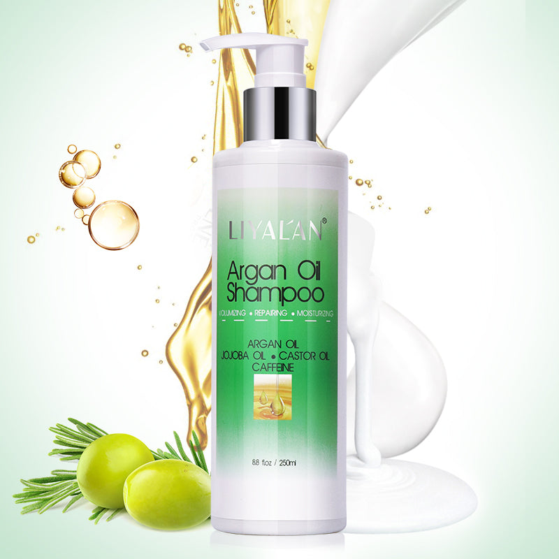 Private Label Hair Care Products Natural Organic Vegan Hair Growth Hair Loss Argan Oil Shampoo