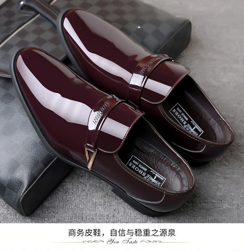 New Classic Business Men Dress Shoes Fashion Elegant Formal Wedding Shoes Men Slip on Office Oxford Shoe for Men Size 37-45