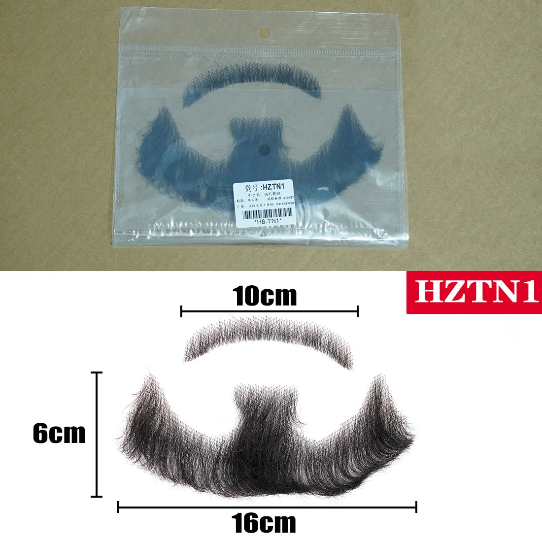 Silky Nep Lace Beard Fake Moustache for Men Mustache Hand Made by Real Hair Barba Falsa Cosplay Synthetic Lace Invisible Beards