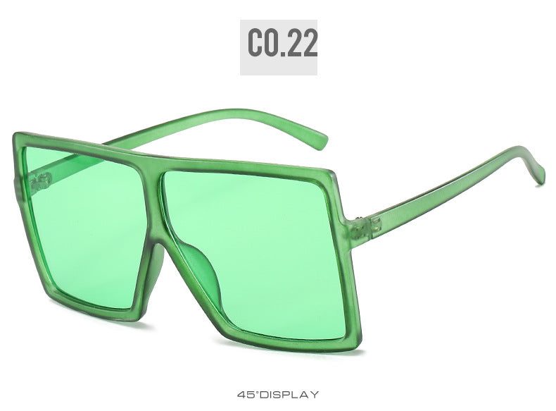 Sunglasses Lens Wholesale Oversized Square Sunglasses Big Frame Sunglasses Women