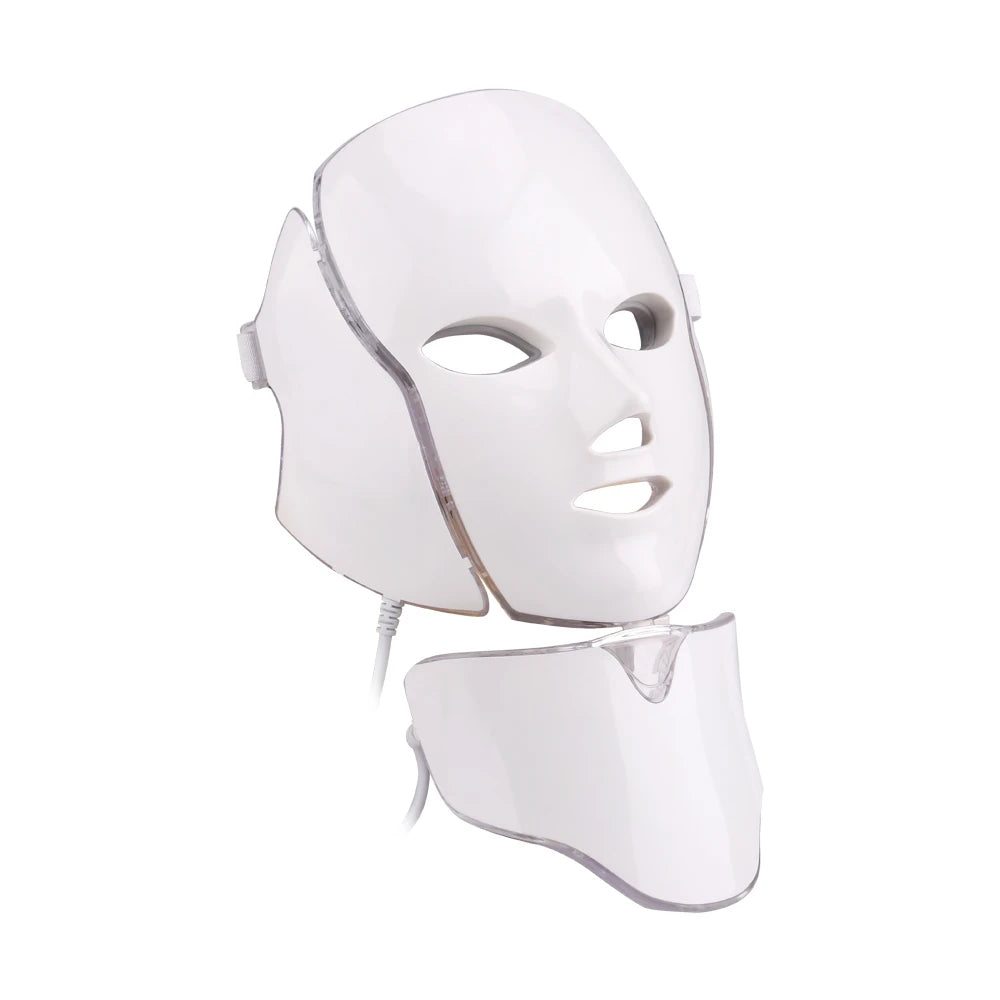 LED Facial Mask Photon Therapy Anti-Acne Wrinkle Removal Skin Rejuvenation Face Skin Care Tools