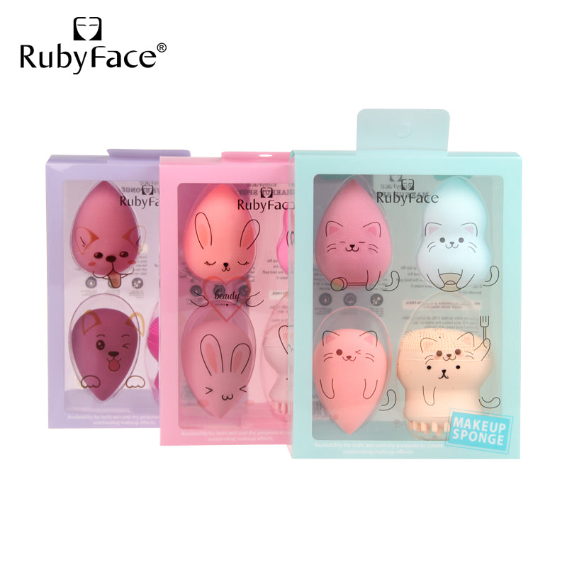 Gift Box Latex Free Makeup Sponge Blender Egg Makeup Powder Puff Beauty Cosmetics Puff Makeup Egg - My Store