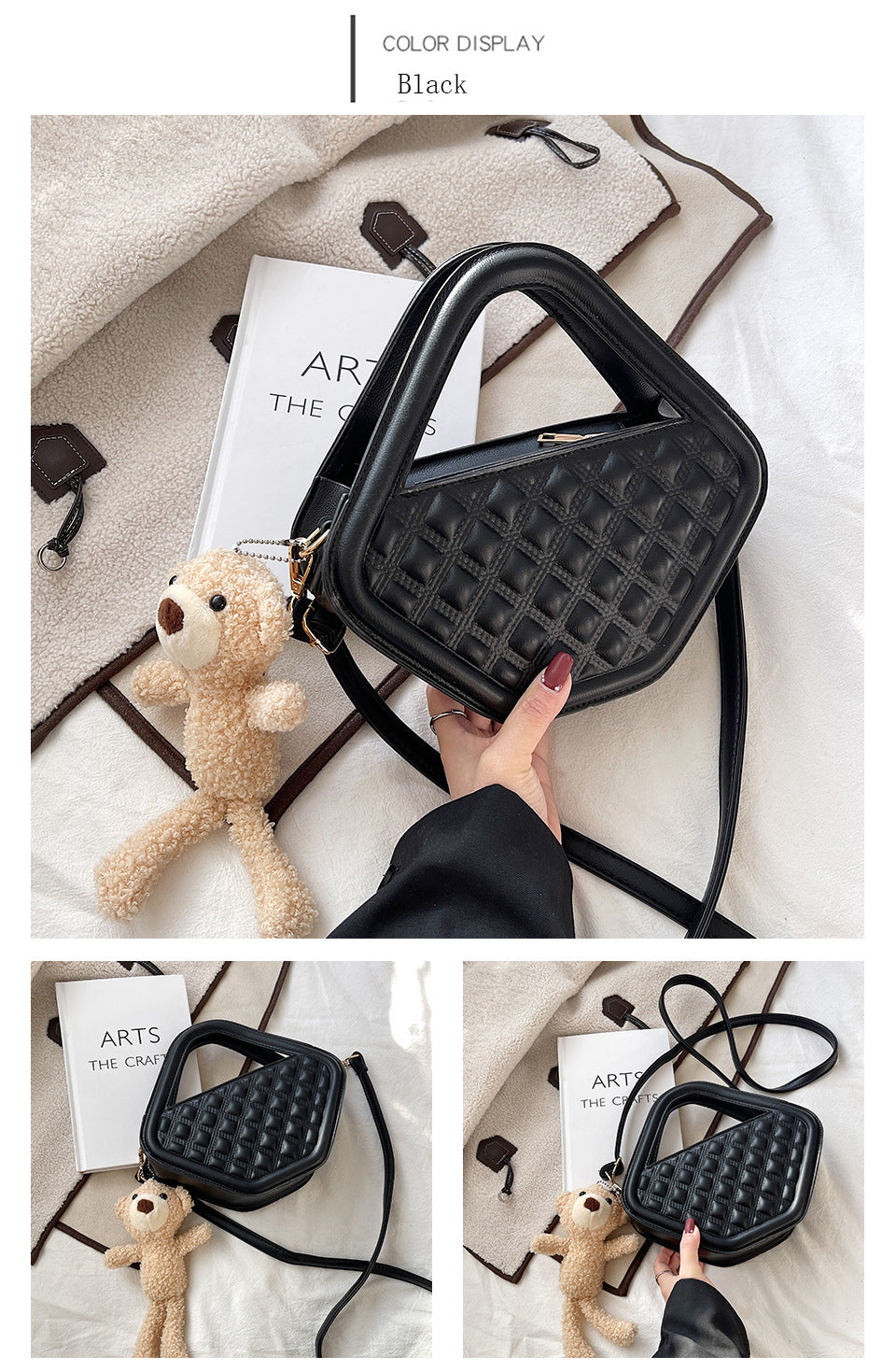 Italian Designer Handbaged Elephant Handbag Corduroy Bags Men Woman Handbag