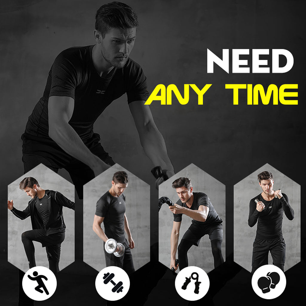 Men's Lightweight Training Fitness Sports Suit Customizable Summer Sweater Trousers Two-Piece Set Wholesale Track Suits for Mens - My Store
