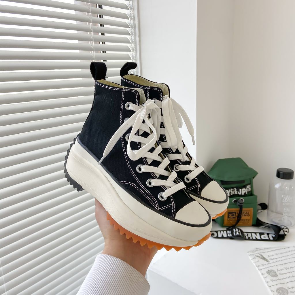 New Canvas Shoes Women Trainers High Top Sneaker Female- Footwear Casual Breathable Sneakers for Women Drop Shipping