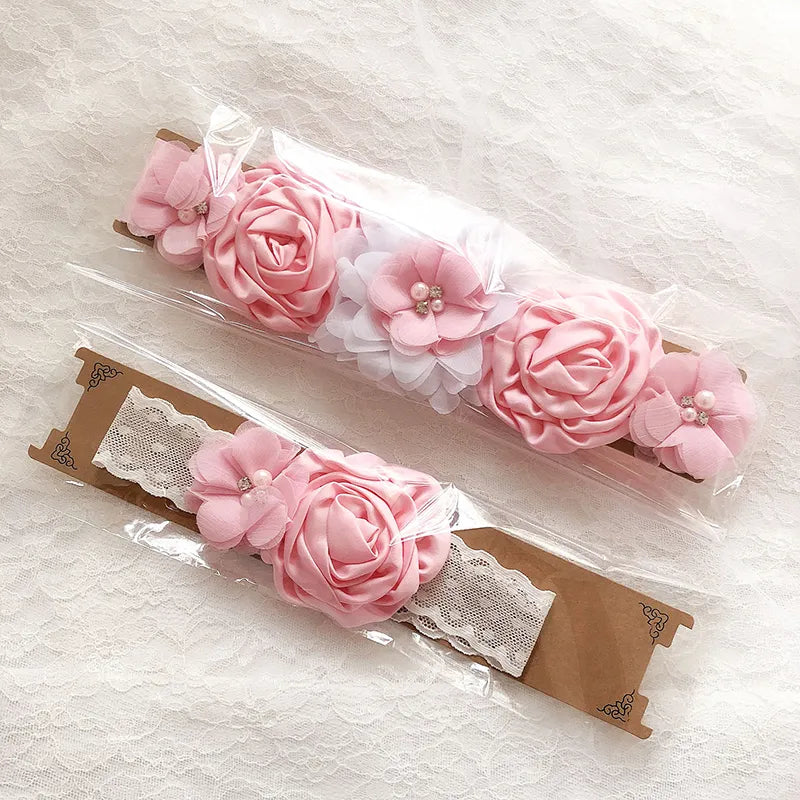 Fashion Luxury Beaded Pearls Handmade Flower Applique Wedding Sashes Bridal Belts for Wedding Dresses - My Store