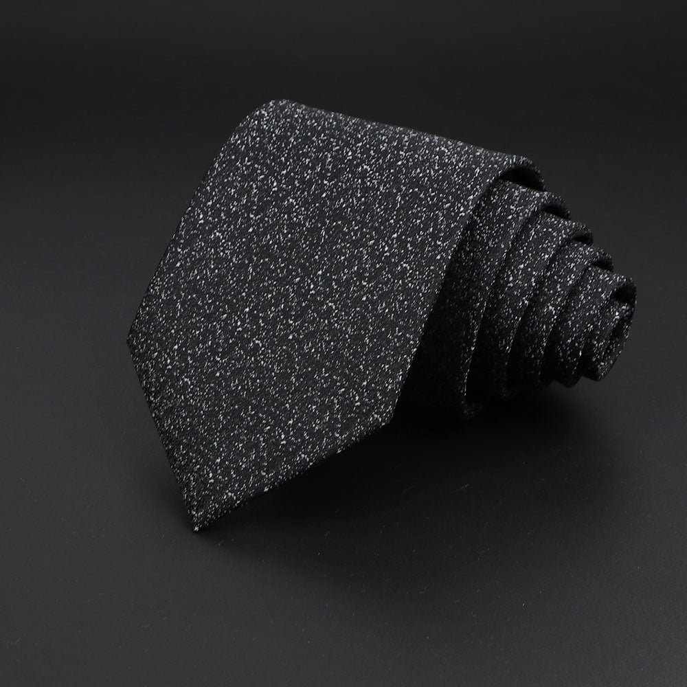 Men's Fashion Neckties Classic Stripe Red Navy Blue Business Formal Wedding Ties Jacquard Woven Solid Tie Polka Dots Neck Ties