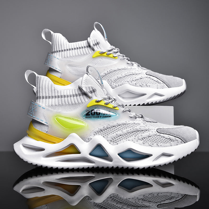 Shoe Socks Sneakers Athletic Shoes Running Knit Sport Shoes Chunky Sneakers