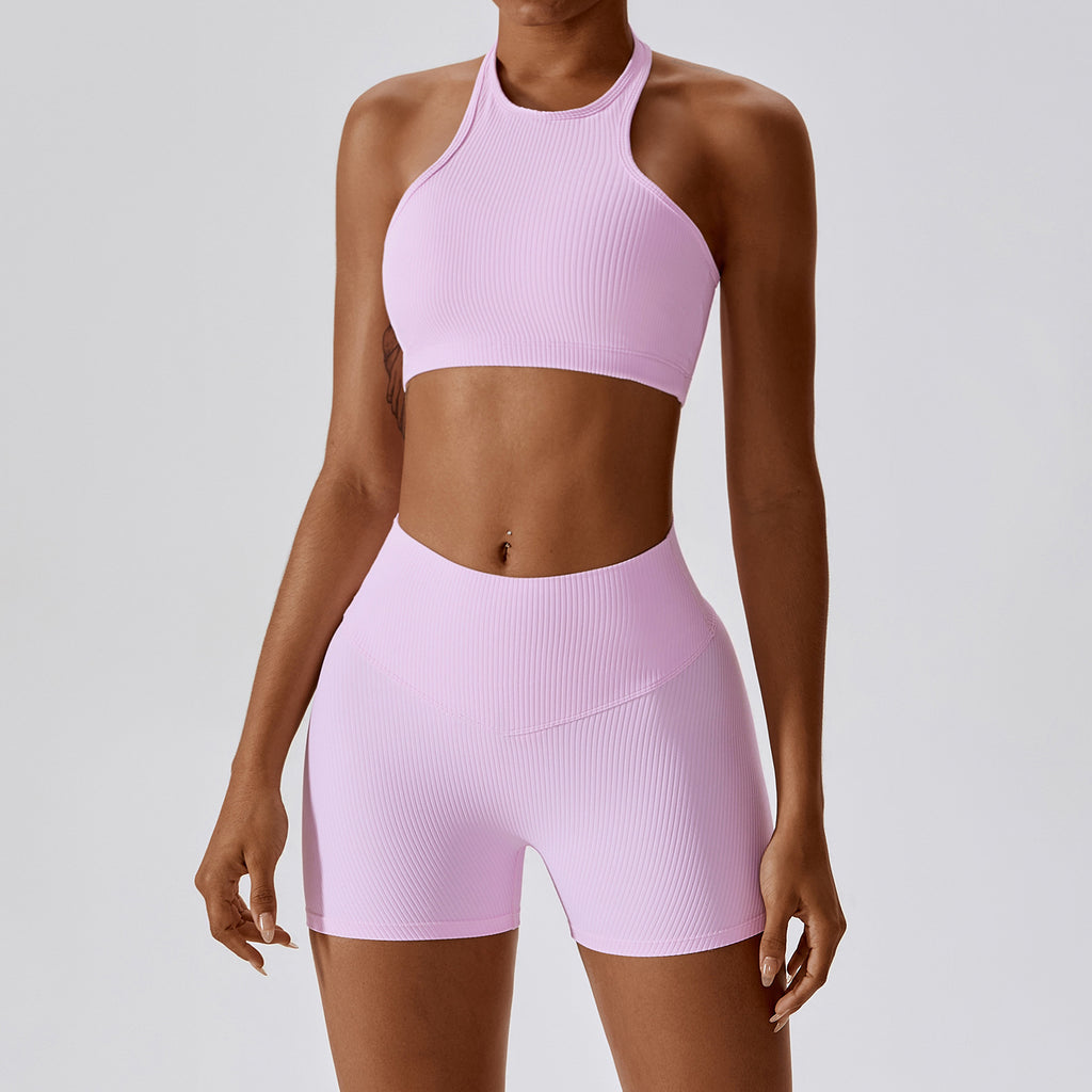 PASUXI  Women's Seamless Athletic Activewear Fitness Gym Wear Workout Clothing Yoga Set Sportswear for Women