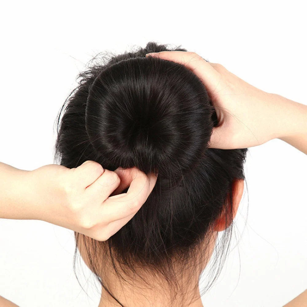 3Pcs Size S/M/L Women Lady Donut Hair Ring Bun Accessories Styling Tool Hair Accessories
