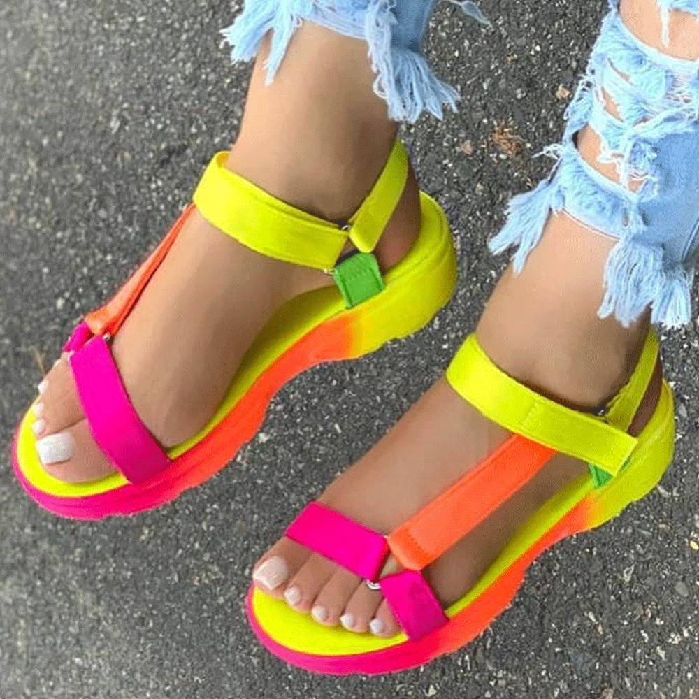 Women Shoes Sandals Women Sandals Summer Yellow Sandal