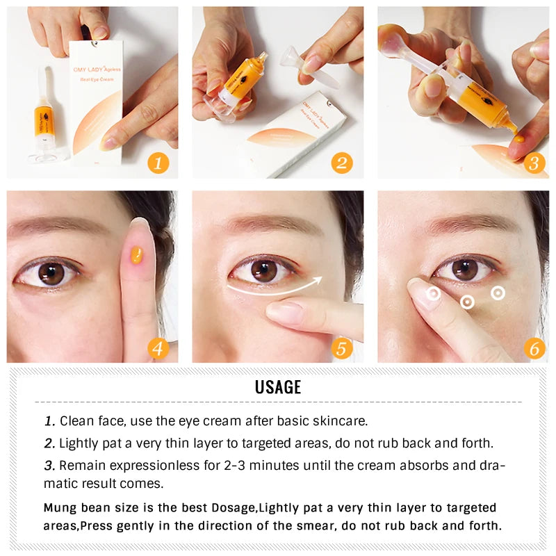 Other Beauty & Personal Care Products Korean Cosmetic Skin Whitening Puffy Eye Cream for Woman and Man