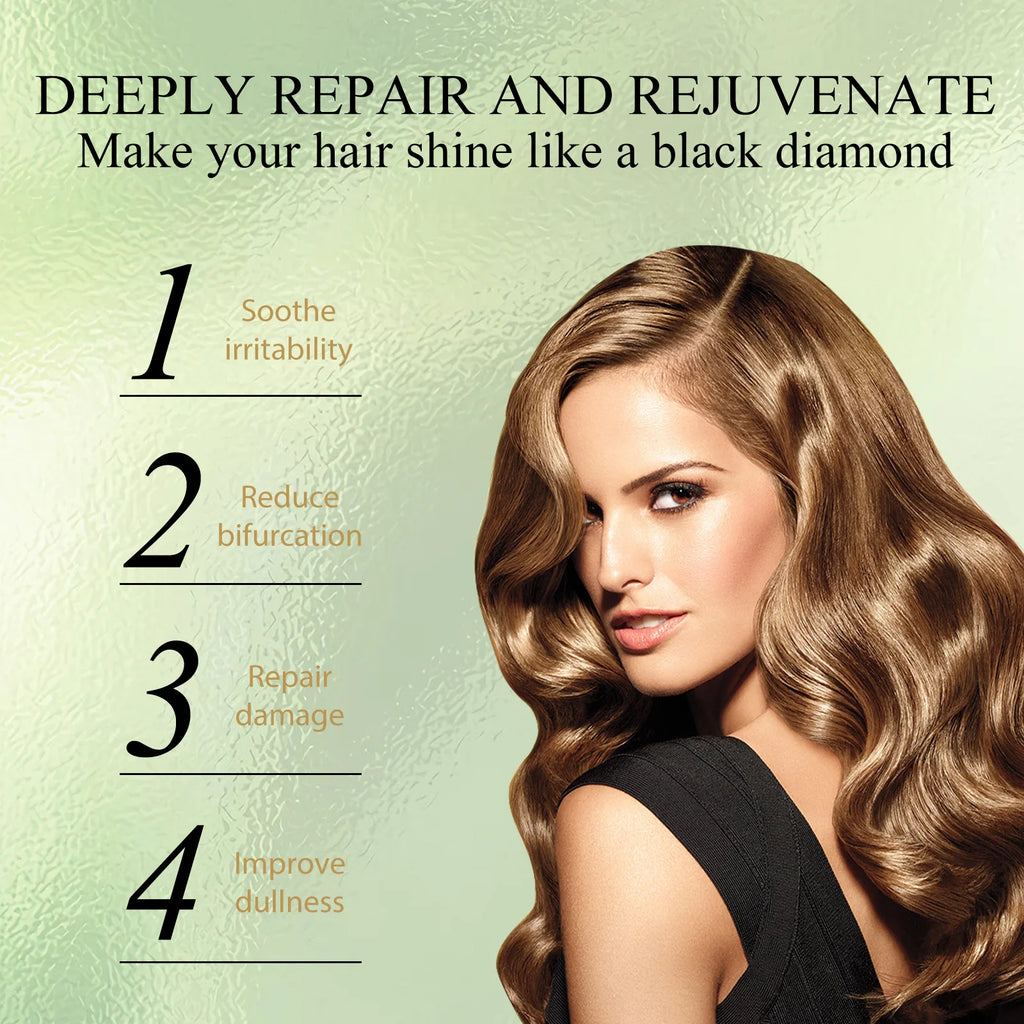 Hair Care Essence Soft Fluffy Shiny Repair Dry and Broken Hair Smooth Softening Hair Serum