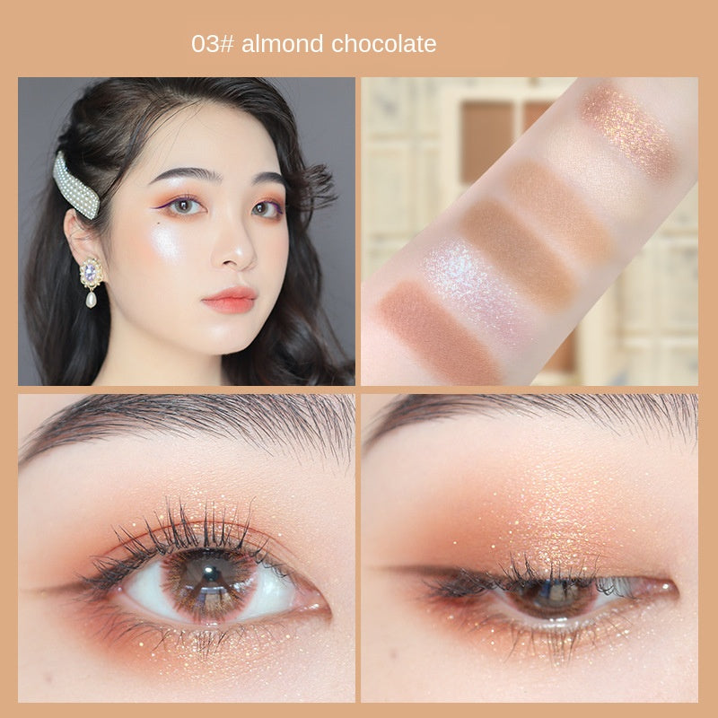 NOVO New Makeup Palettes 2021 Chocolate Top Seller Silky Matte Natual Eye Makeup Waterproof With Cute Packaging Eyeshadow - My Store