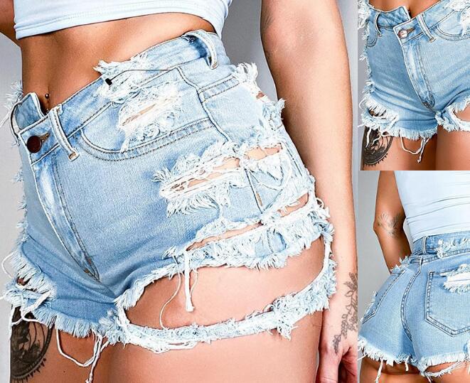 DLL  New Arrival Women Jean Shorts With Stretch Denim Shorts Jeans Pants for Woman