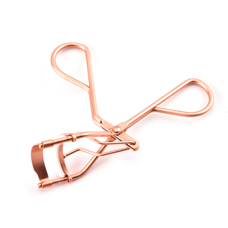 Beauty Wide Angle Rose Gold Eyelash Curler Mini Makeup Eyelash Curler Beauty High Quality Professional Makeup Tools - My Store