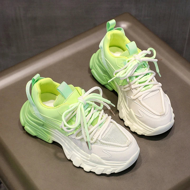 Summer Women's Shoes  Ladies Shoes Platform Woman Vulcanize Casual Comfort Sneaker Chunky Sneakers