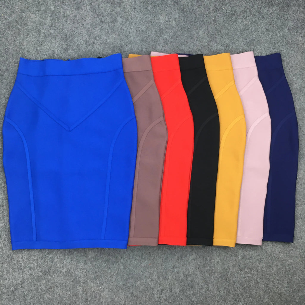 New Arrival Bandage Skirts Summer Women Skirt Pencil Bodycon Sexy Office Skirts Ladies Clothes