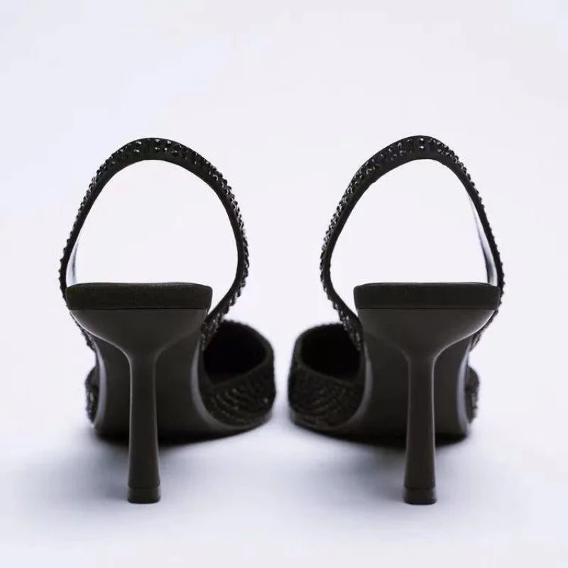 Summer Sexy Diamond Women's High Heels Night Club High Heel Women's Shoes Fashion Heels