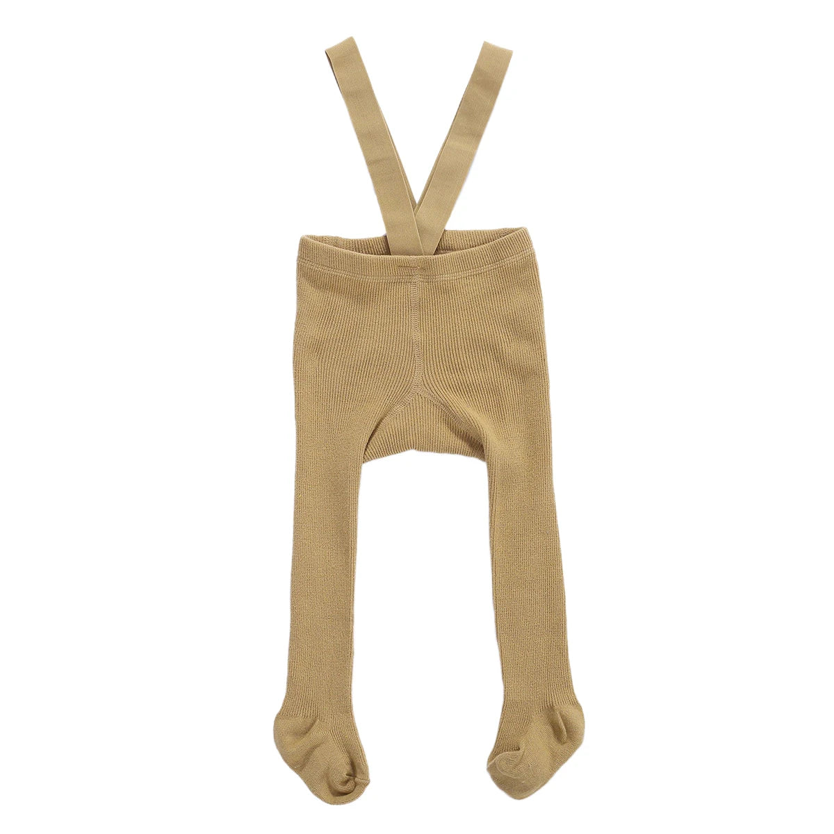 Wholesale Babys Cotton Suspender Pantyhose Infants Baby Girls Boys Cute Solid Color High Waist Bandage Overall Leggings Tights