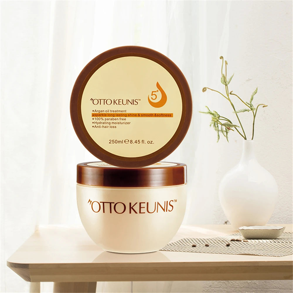 HODM Wholesale Organic Natural Smooth Anti Aging Hydrating Hair Care Argan Oil Hair Mask 500ml
