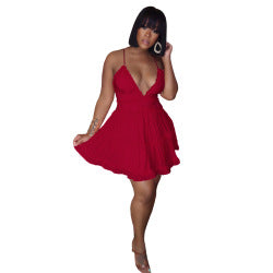 Neck Dress Summer Dresses Women Sexy White Dresses for Woman