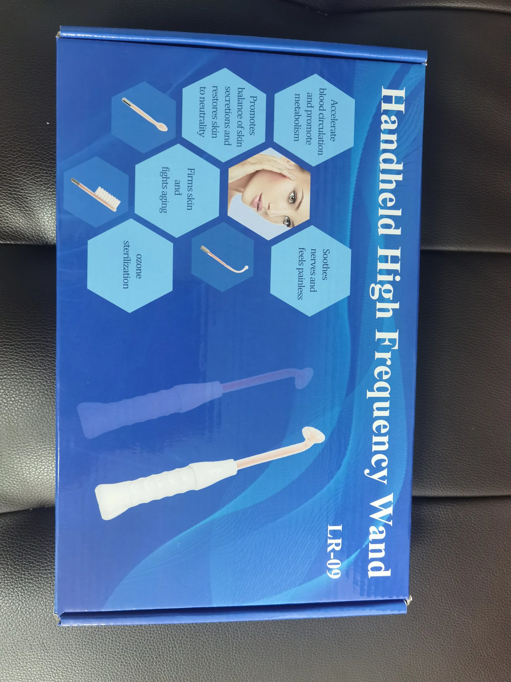 IFINE Beauty 2024 Newest High Frequency Facial Hair Whole Body Wand Skin Care 4-In-1 Three Lights Skin Therapy Tool