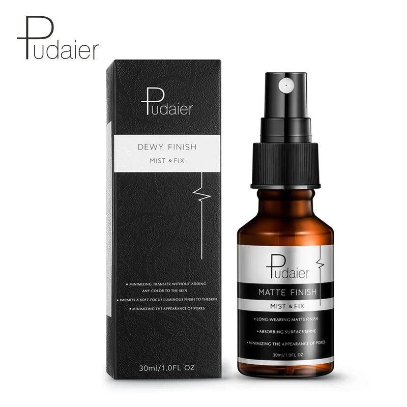 Pudaier Moisturizing Matte Finish Makeup Setting Spray Makeup Fixer Beauty Face - My Store