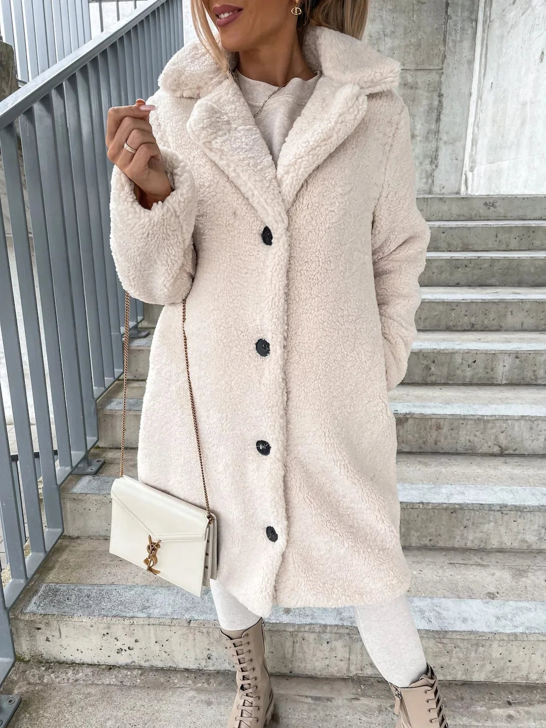2025 Women's Coats Outside Wear Winter Thick Warm Korean Style Coat Woman's Long Coat for Women