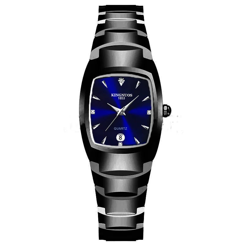 Couple Watches for Lovers Quartz Wristwatch Man Fashion Business Men Watch for Women Watches Tungsten Steel Ladies Watch Xfcs