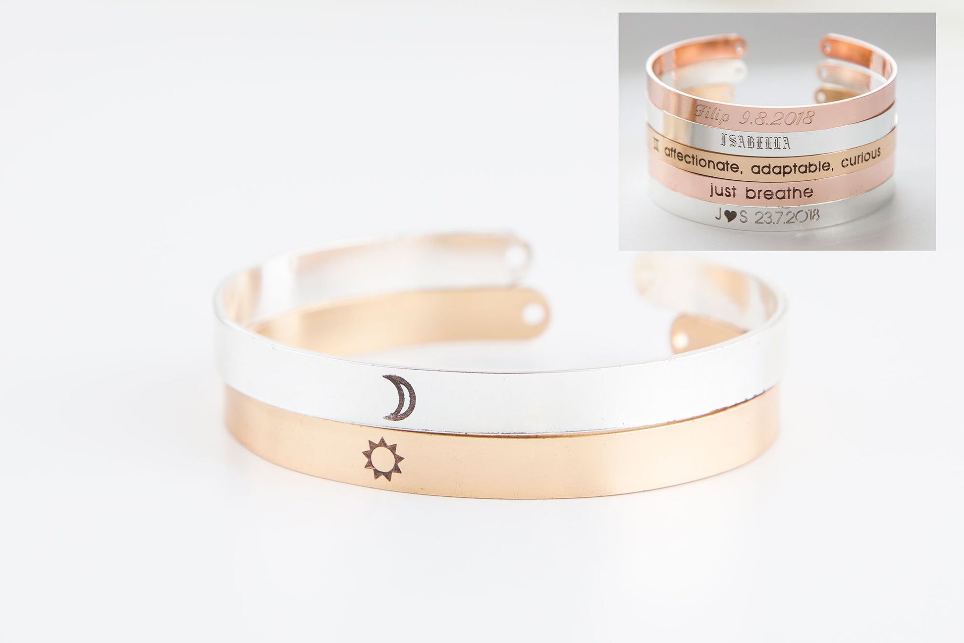 Moon Sun Bracelet Set, Best Friends Bracelets, Moon And Sun Bracelet - My Store