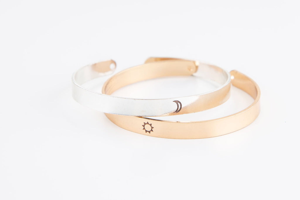 Moon Sun Bracelet Set, Best Friends Bracelets, Moon And Sun Bracelet - My Store