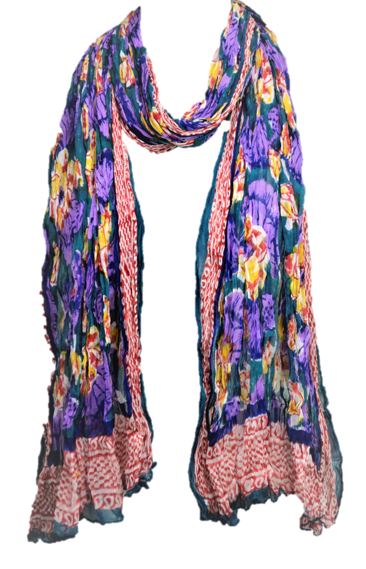 Floral Fashion Chiffon Scarves