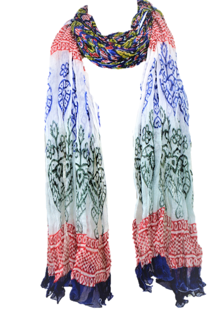 Floral Fashion Chiffon Scarves