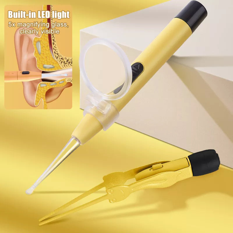 Smart Visual Ear Pick With Light Ear Pick Ear Spoon Shiny Creative Children Visible Earpick Ear Cleaning Tool Health Care
