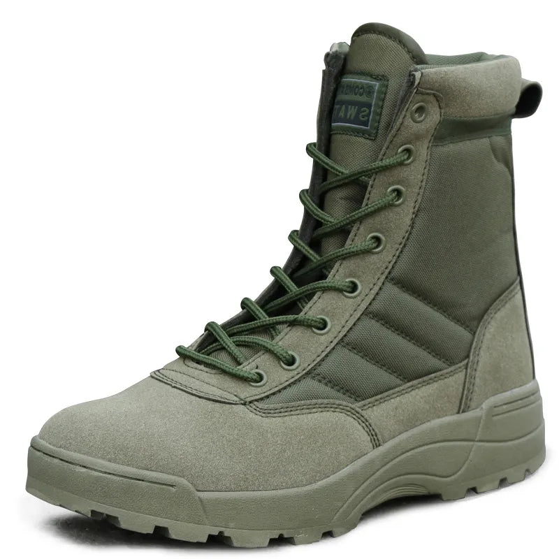 2025 New Tactical Boots Men Boots Special Force Desert Combat Male Boots Outdoor Hiking Boots Ankle Shoes Men Tactical Boots