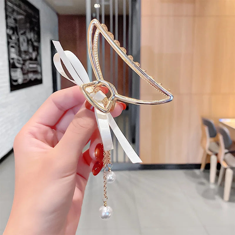 Women Geometric Hair Claw Girls Clamps Fashion Metal Hair Crab Cross Hair Clips Headband Hairpin Fashion Hair Accessories