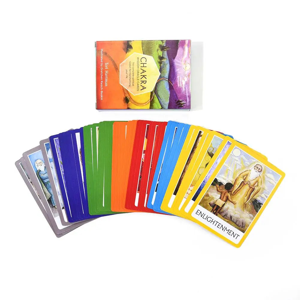 CHAKRA Tarot Card  PDF Oracle Cards Divination for Personal Use Play Games Board Game