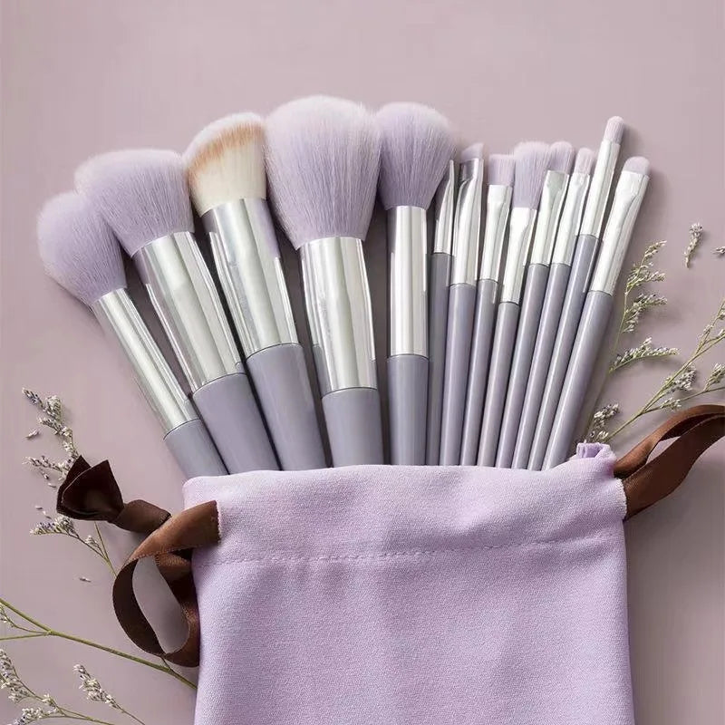 Soft Fluffy Makeup Brushes Set for Cosmetics Foundation Blush Powder Eyeshadow Kabuki Blending Makeup Brush Beauty Tool - My Store