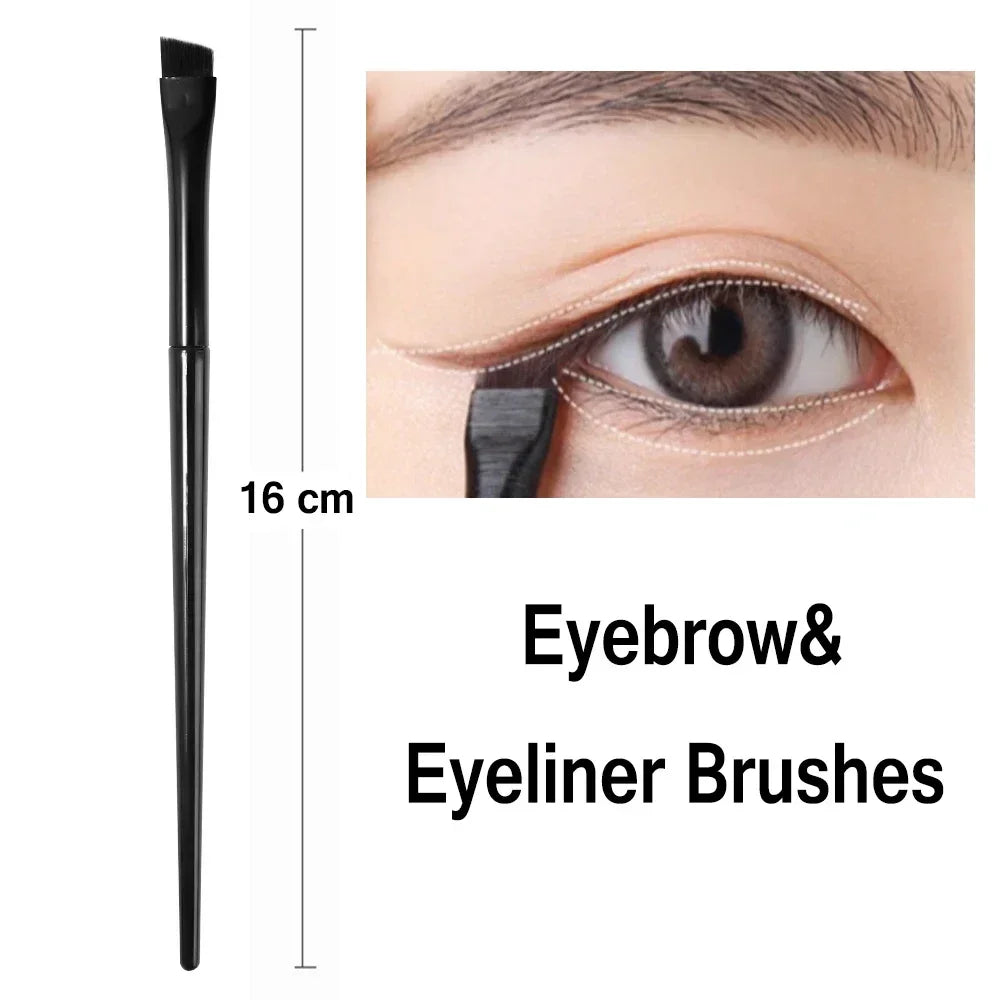 Professional Makeup Brushes Set Eye Shadow Concealer Foundation Blusher Contour Shadow Soft Hair Mixed Smudge Makeup Beauty Tool - My Store